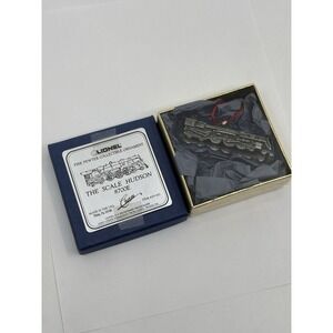 LIONEL SCALE HUDSON #700E Fine Pewter Ornament by Charisma Unopened